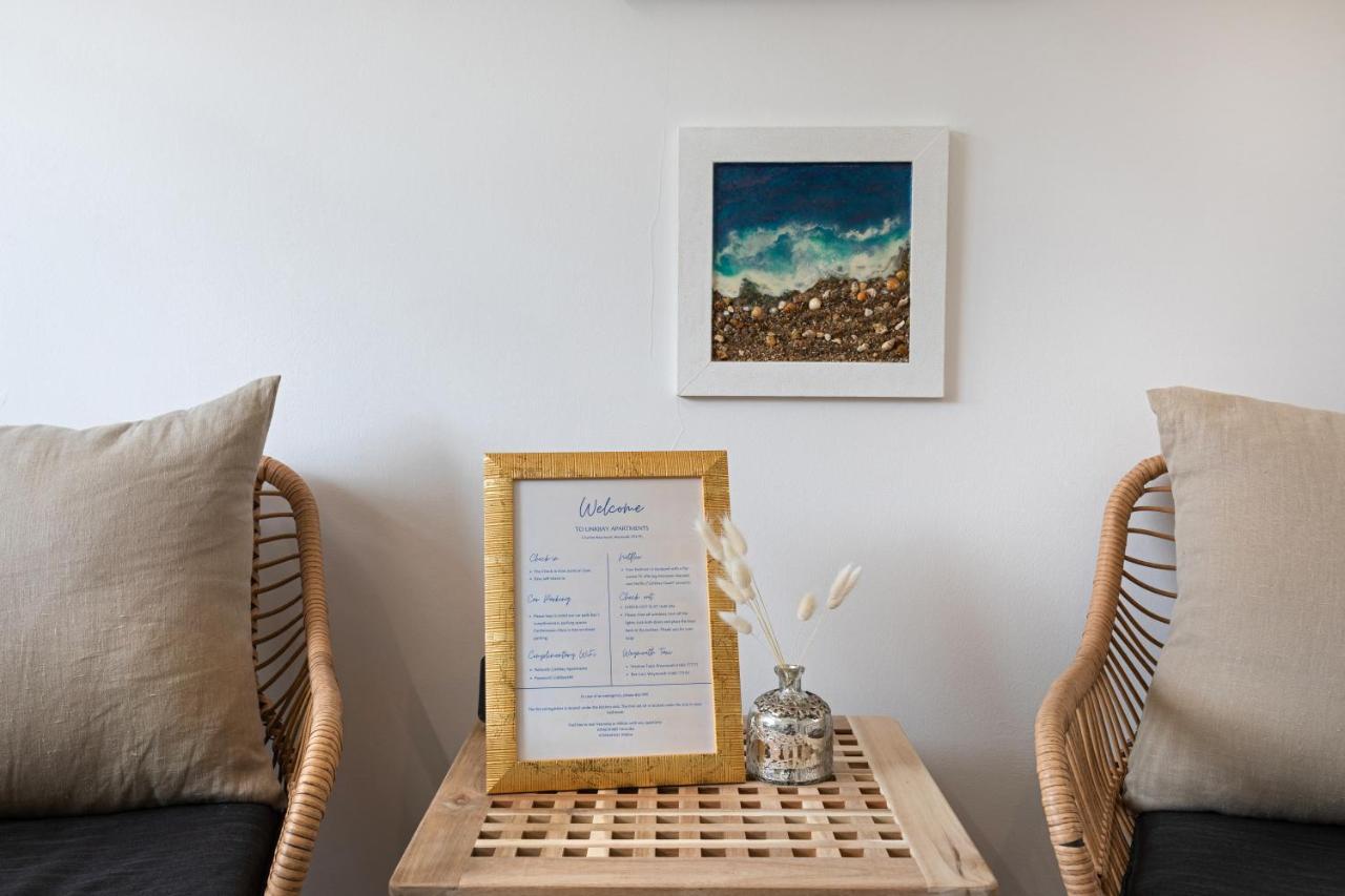 Modern 1-Bedroom Apartment, Beach 5-Min Walk, Free Parking 웨이머스만 외부 사진